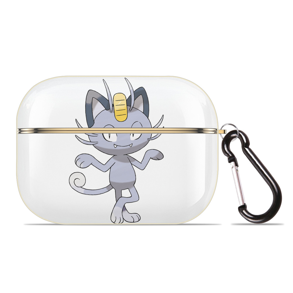 （画像用） ポケットモンスター Pokémon 【AirPods Pro用】ハードシェル保護ケース｜耐衝撃・防指紋・カラビナ付き商品仕様