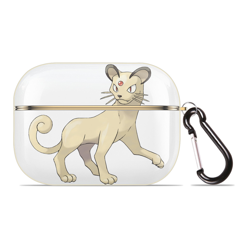 （画像用） ポケットモンスター Pokémon 【AirPods Pro用】ハードシェル保護ケース｜耐衝撃・防指紋・カラビナ付き商品仕様