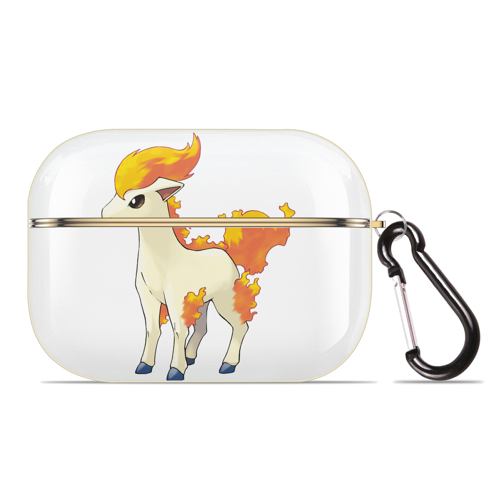 （画像用） ポケットモンスター Pokémon 【AirPods Pro用】ハードシェル保護ケース｜耐衝撃・防指紋・カラビナ付き商品仕様