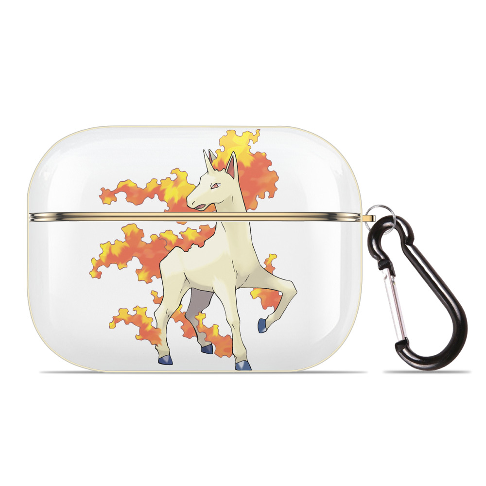 （画像用） ポケットモンスター Pokémon 【AirPods Pro用】ハードシェル保護ケース｜耐衝撃・防指紋・カラビナ付き商品仕様