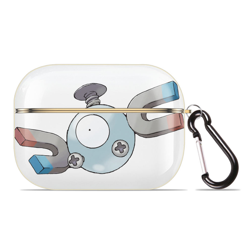 （画像用） ポケットモンスター Pokémon 【AirPods Pro用】ハードシェル保護ケース｜耐衝撃・防指紋・カラビナ付き商品仕様