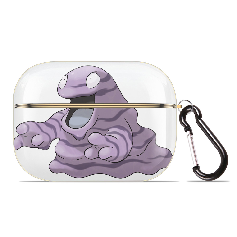 （画像用） ポケットモンスター Pokémon 【AirPods Pro用】ハードシェル保護ケース｜耐衝撃・防指紋・カラビナ付き商品仕様