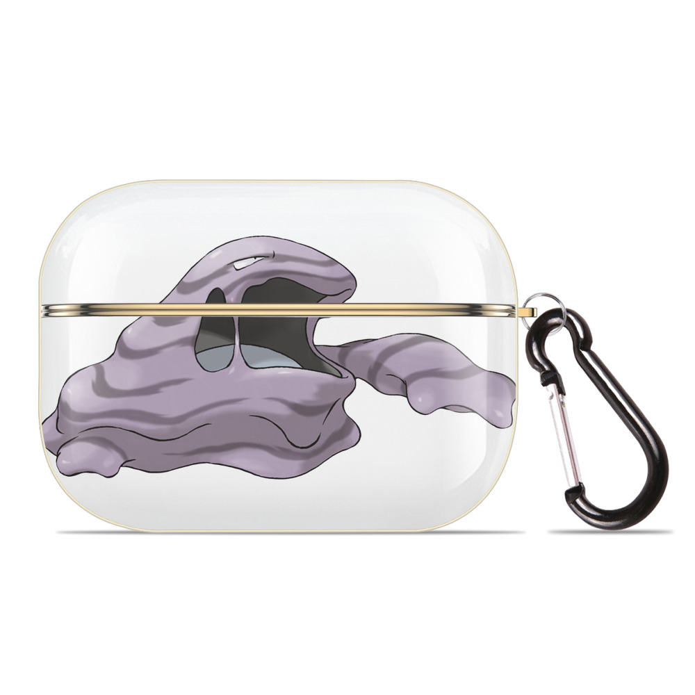 （画像用） ポケットモンスター Pokémon 【AirPods Pro用】ハードシェル保護ケース｜耐衝撃・防指紋・カラビナ付き商品仕様