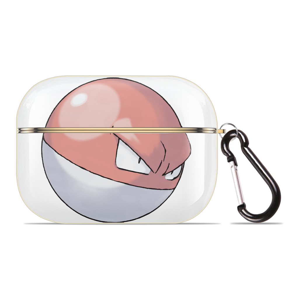 （画像用） ポケットモンスター Pokémon 【AirPods Pro用】ハードシェル保護ケース｜耐衝撃・防指紋・カラビナ付き商品仕様