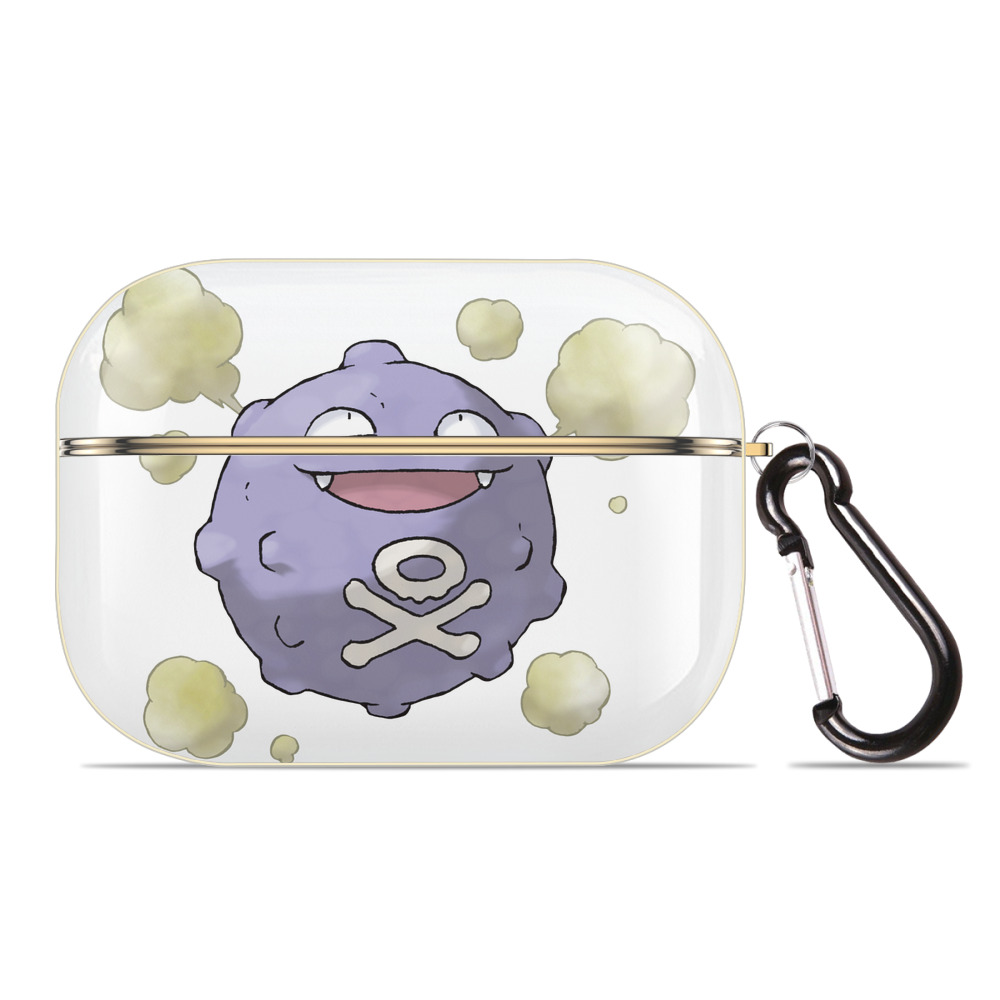 （画像用） ポケットモンスター Pokémon 【AirPods Pro用】ハードシェル保護ケース｜耐衝撃・防指紋・カラビナ付き商品仕様