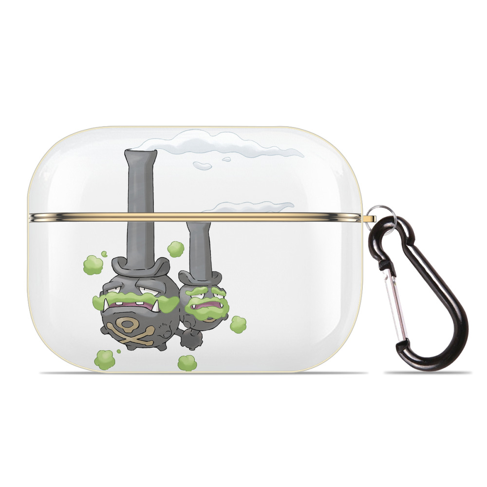 （画像用） ポケットモンスター Pokémon 【AirPods Pro用】ハードシェル保護ケース｜耐衝撃・防指紋・カラビナ付き商品仕様