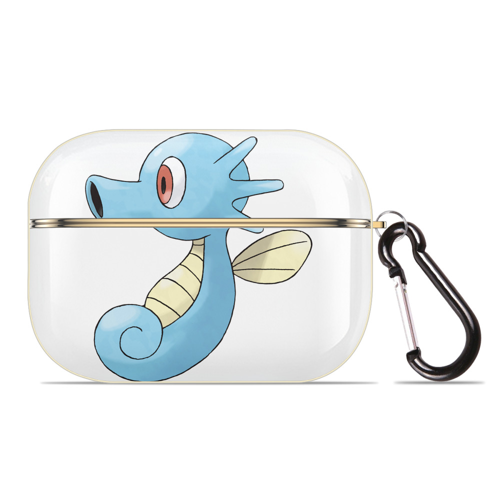 （画像用） ポケットモンスター Pokémon 【AirPods Pro用】ハードシェル保護ケース｜耐衝撃・防指紋・カラビナ付き商品仕様