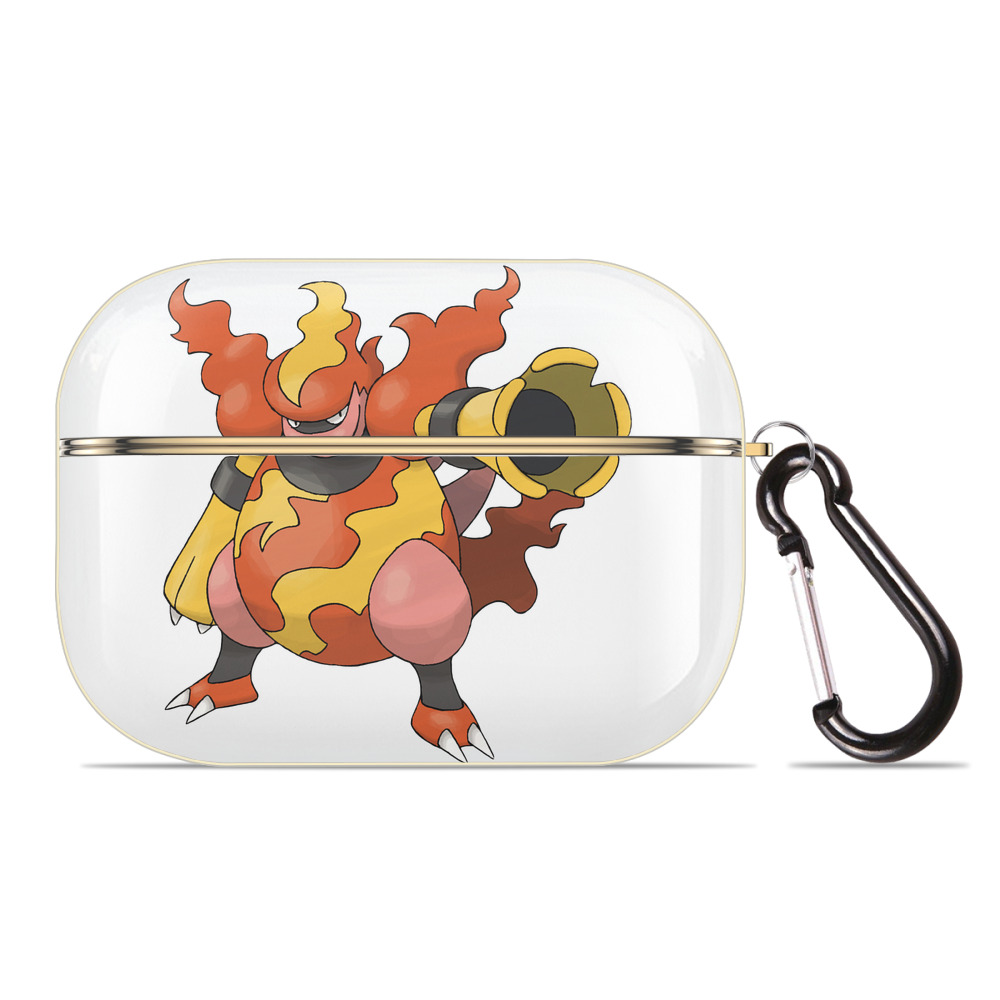 （画像用） ポケットモンスター Pokémon 【AirPods Pro用】ハードシェル保護ケース｜耐衝撃・防指紋・カラビナ付き商品仕様