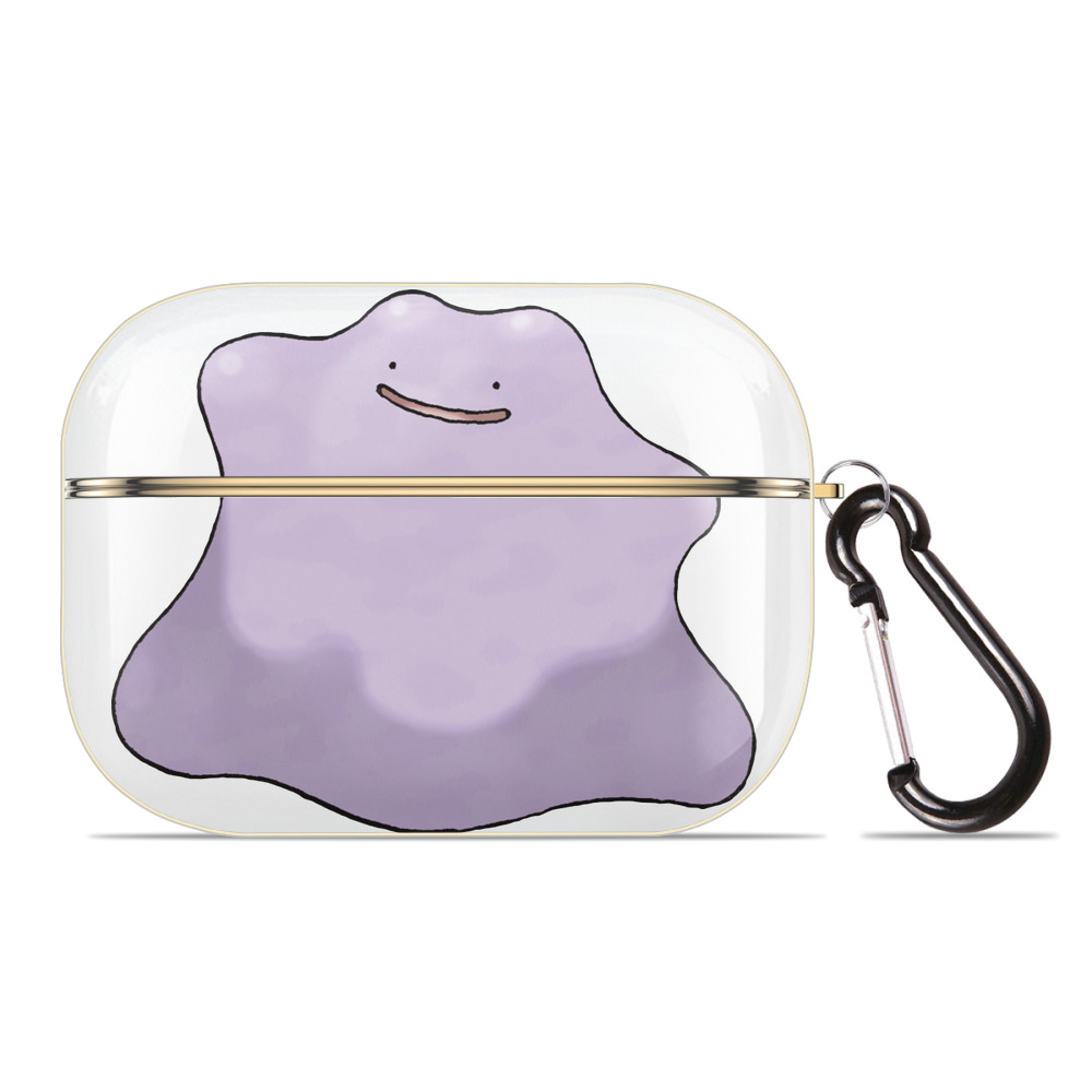 （画像用） ポケットモンスター Pokémon 【AirPods Pro用】ハードシェル保護ケース｜耐衝撃・防指紋・カラビナ付き商品仕様