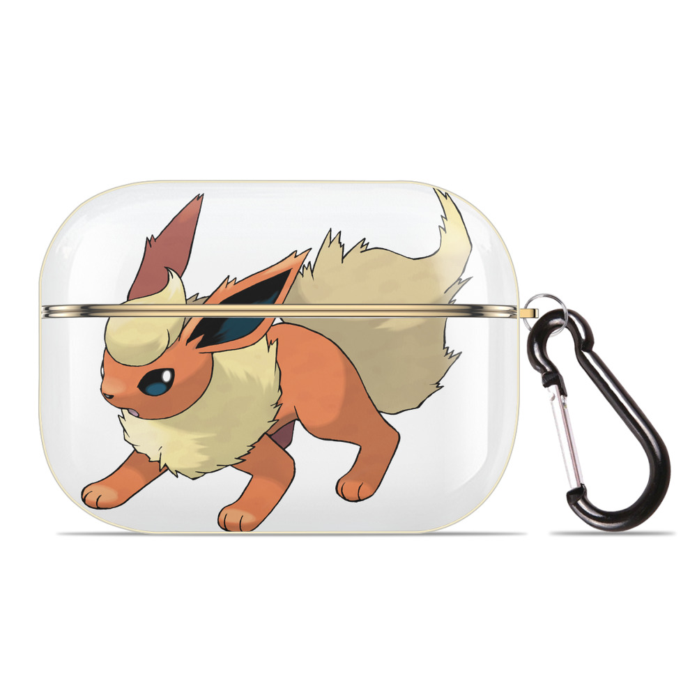 （画像用） ポケットモンスター Pokémon 【AirPods Pro用】ハードシェル保護ケース｜耐衝撃・防指紋・カラビナ付き商品仕様