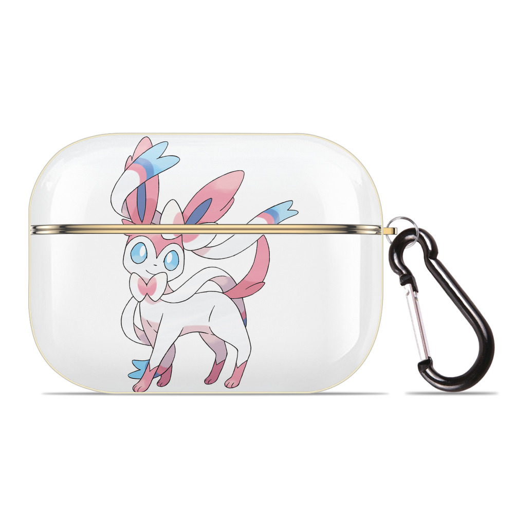 （画像用） ポケットモンスター Pokémon 【AirPods Pro用】ハードシェル保護ケース｜耐衝撃・防指紋・カラビナ付き商品仕様