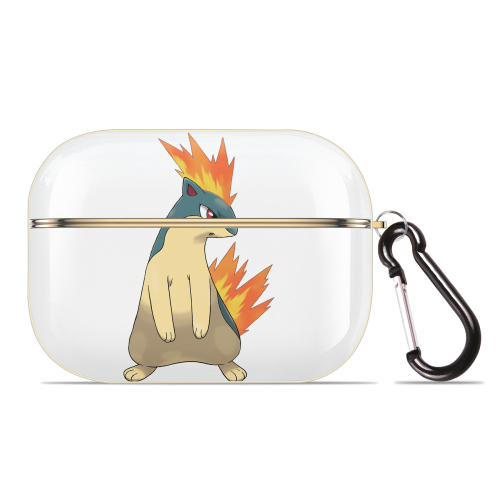 （画像用） ポケットモンスター Pokémon 【AirPods Pro用】ハードシェル保護ケース｜耐衝撃・防指紋・カラビナ付き商品仕様