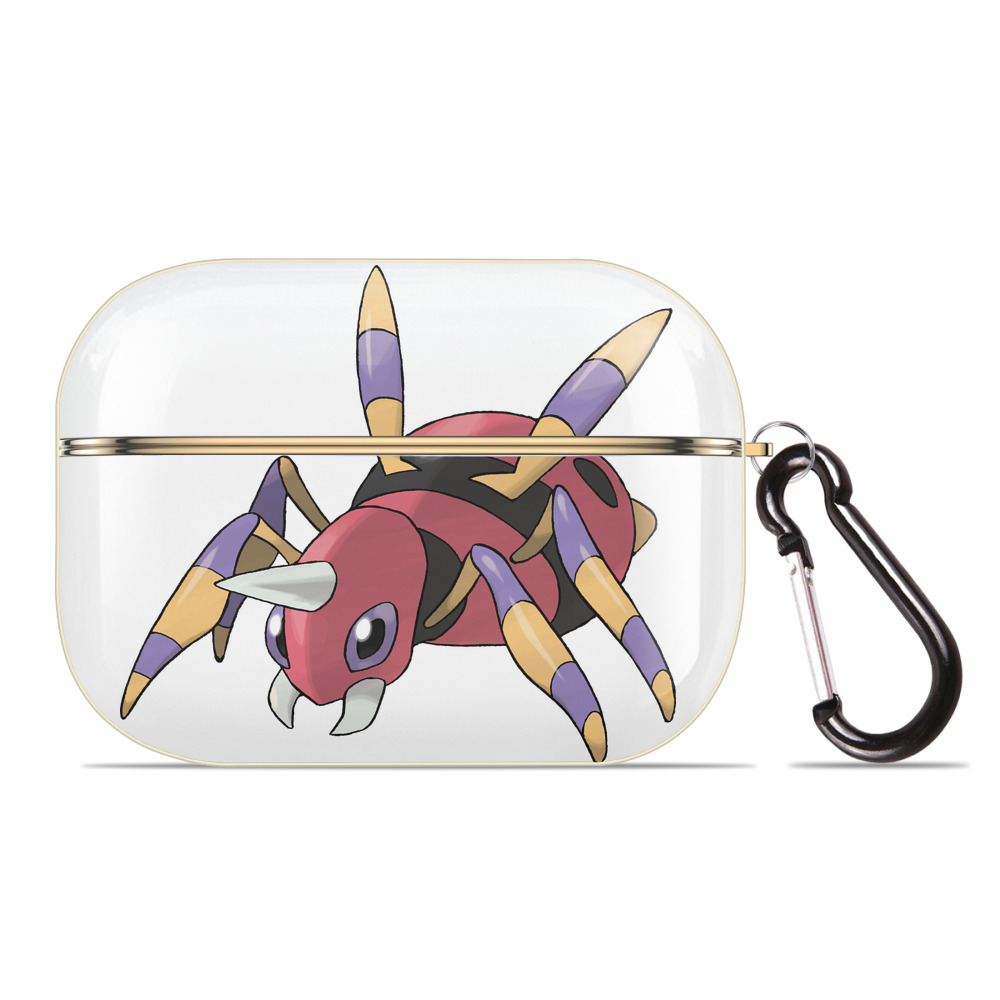 （画像用） ポケットモンスター Pokémon 【AirPods Pro用】ハードシェル保護ケース｜耐衝撃・防指紋・カラビナ付き商品仕様