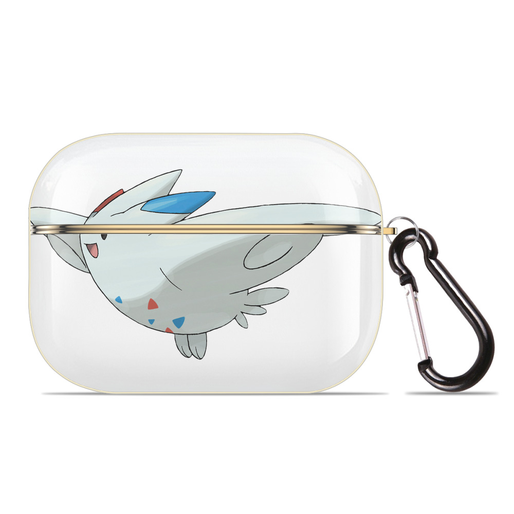 （画像用） ポケットモンスター Pokémon 【AirPods Pro用】ハードシェル保護ケース｜耐衝撃・防指紋・カラビナ付き商品仕様