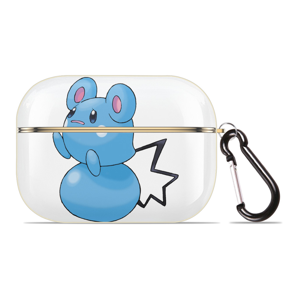 （画像用） ポケットモンスター Pokémon 【AirPods Pro用】ハードシェル保護ケース｜耐衝撃・防指紋・カラビナ付き商品仕様