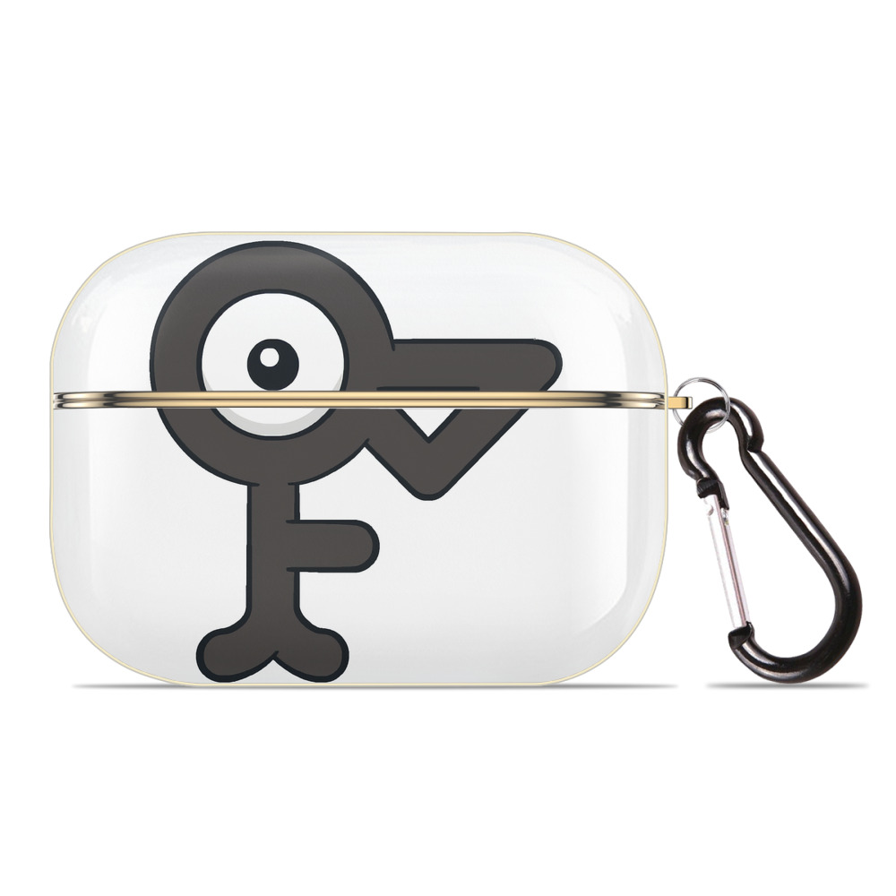 （画像用） ポケットモンスター Pokémon 【AirPods Pro用】ハードシェル保護ケース｜耐衝撃・防指紋・カラビナ付き商品仕様