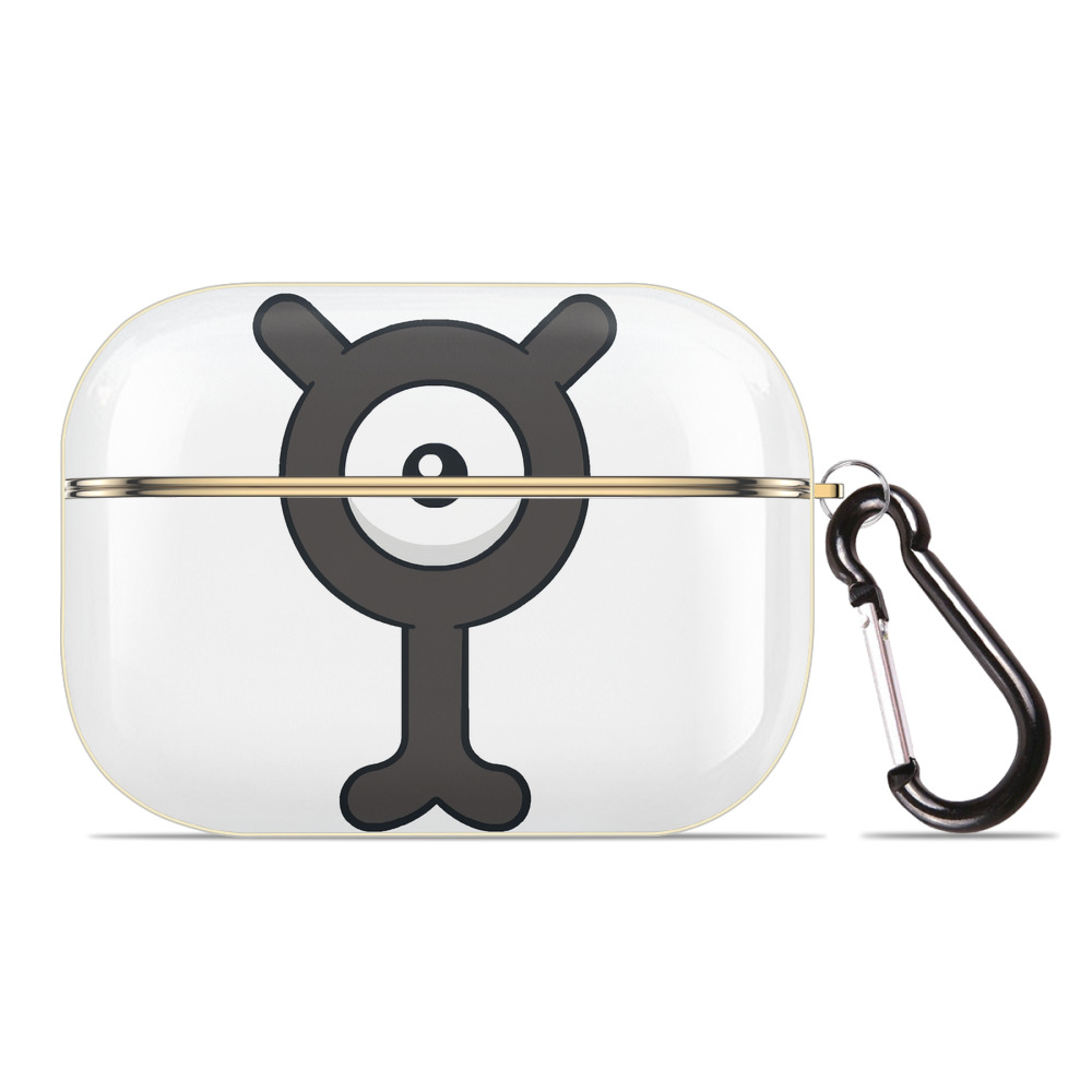 （画像用） ポケットモンスター Pokémon 【AirPods Pro用】ハードシェル保護ケース｜耐衝撃・防指紋・カラビナ付き商品仕様