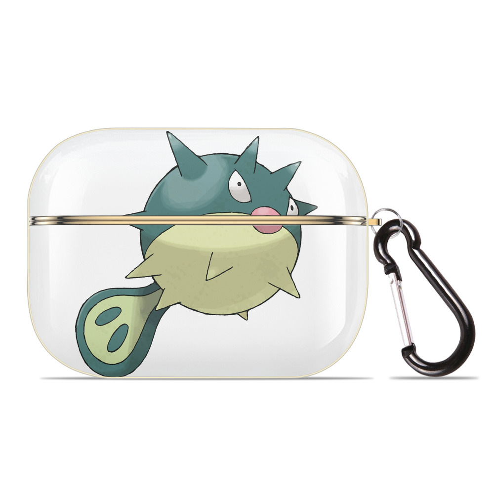 （画像用） ポケットモンスター Pokémon 【AirPods Pro用】ハードシェル保護ケース｜耐衝撃・防指紋・カラビナ付き商品仕様