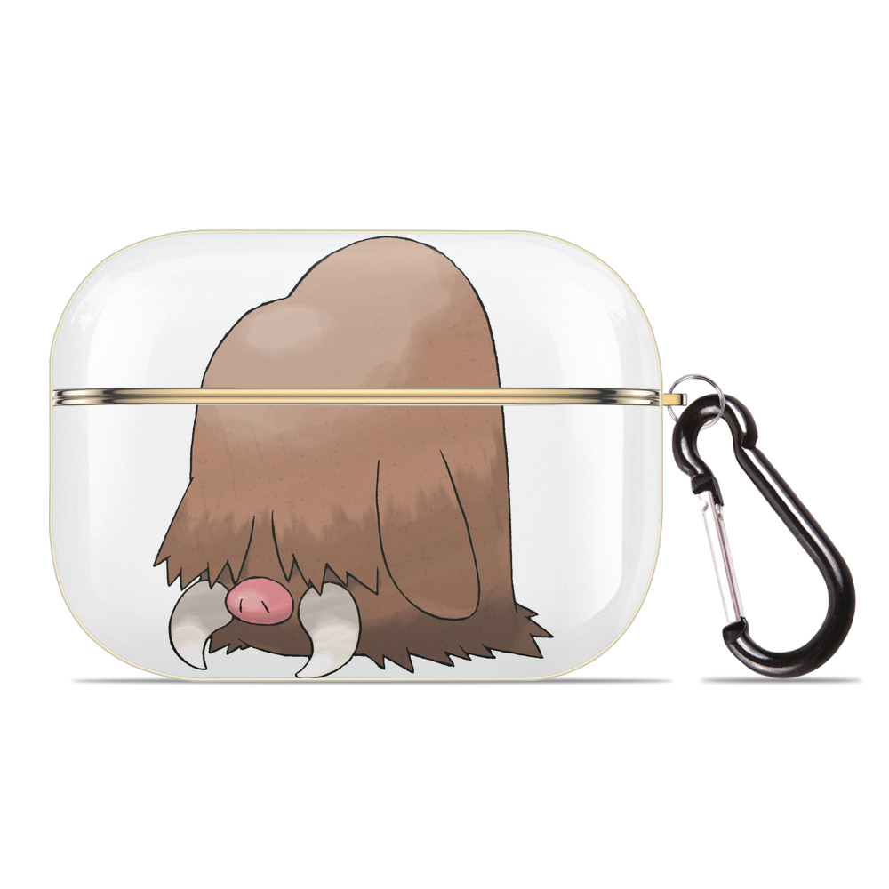 （画像用） ポケットモンスター Pokémon 【AirPods Pro用】ハードシェル保護ケース｜耐衝撃・防指紋・カラビナ付き商品仕様