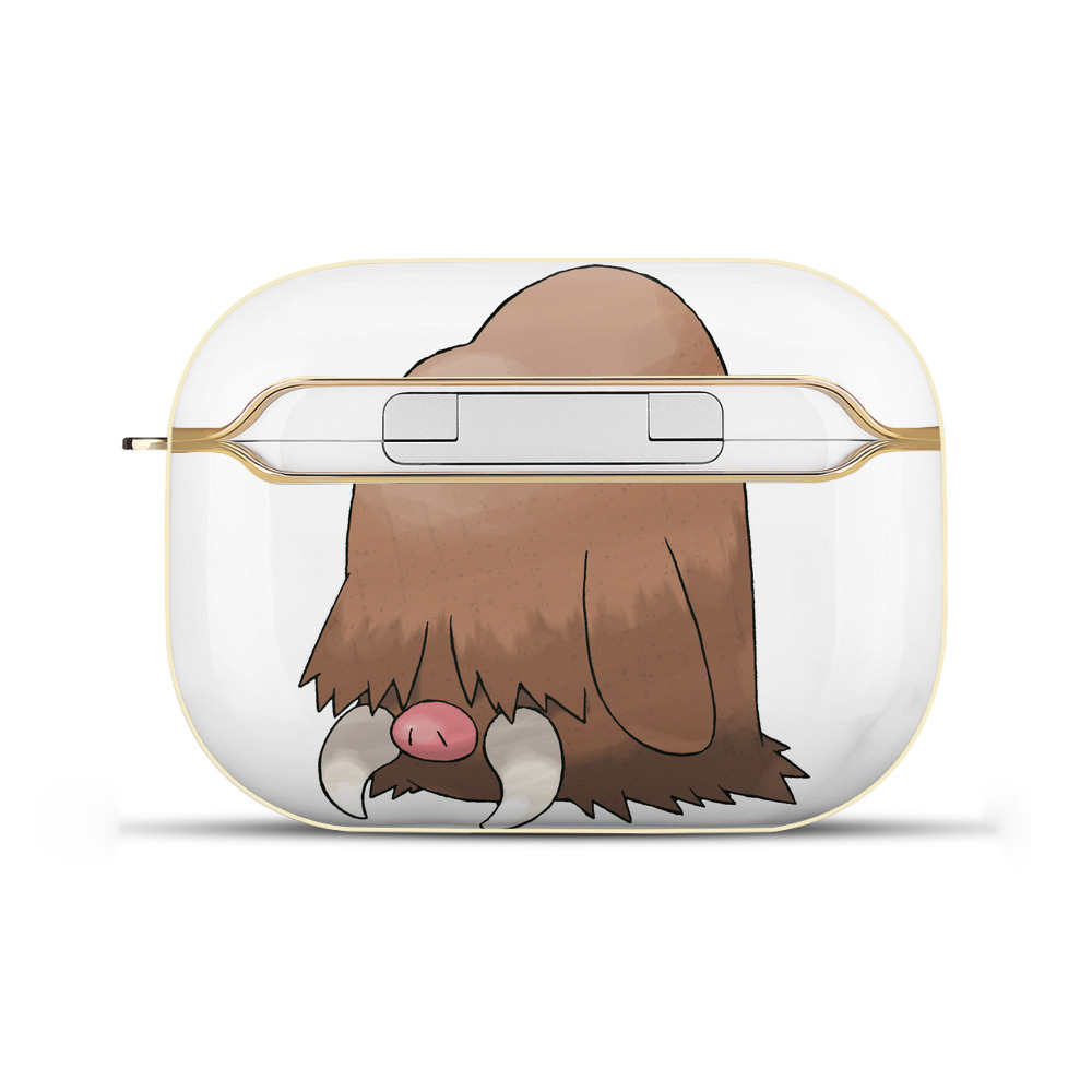（画像用） ポケットモンスター Pokémon 【AirPods Pro用】ハードシェル保護ケース｜耐衝撃・防指紋・カラビナ付き商品仕様