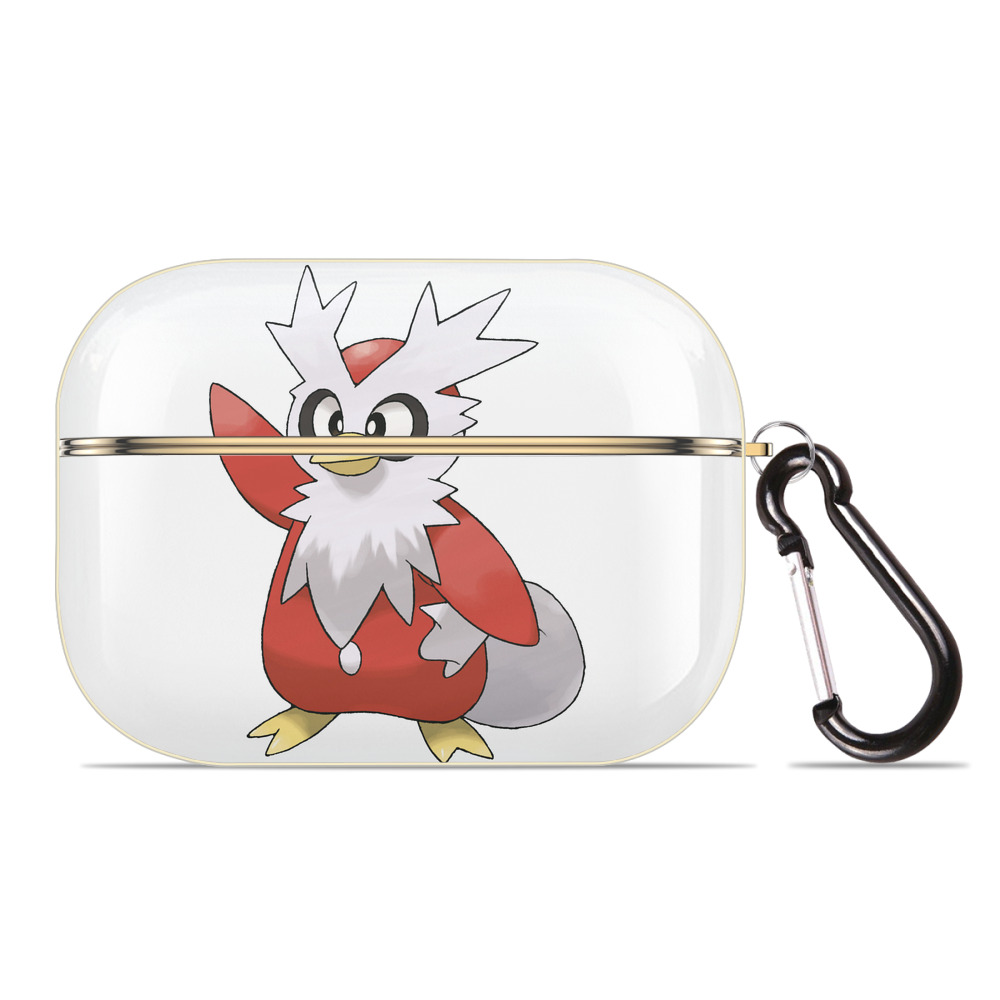 （画像用） ポケットモンスター Pokémon 【AirPods Pro用】ハードシェル保護ケース｜耐衝撃・防指紋・カラビナ付き商品仕様