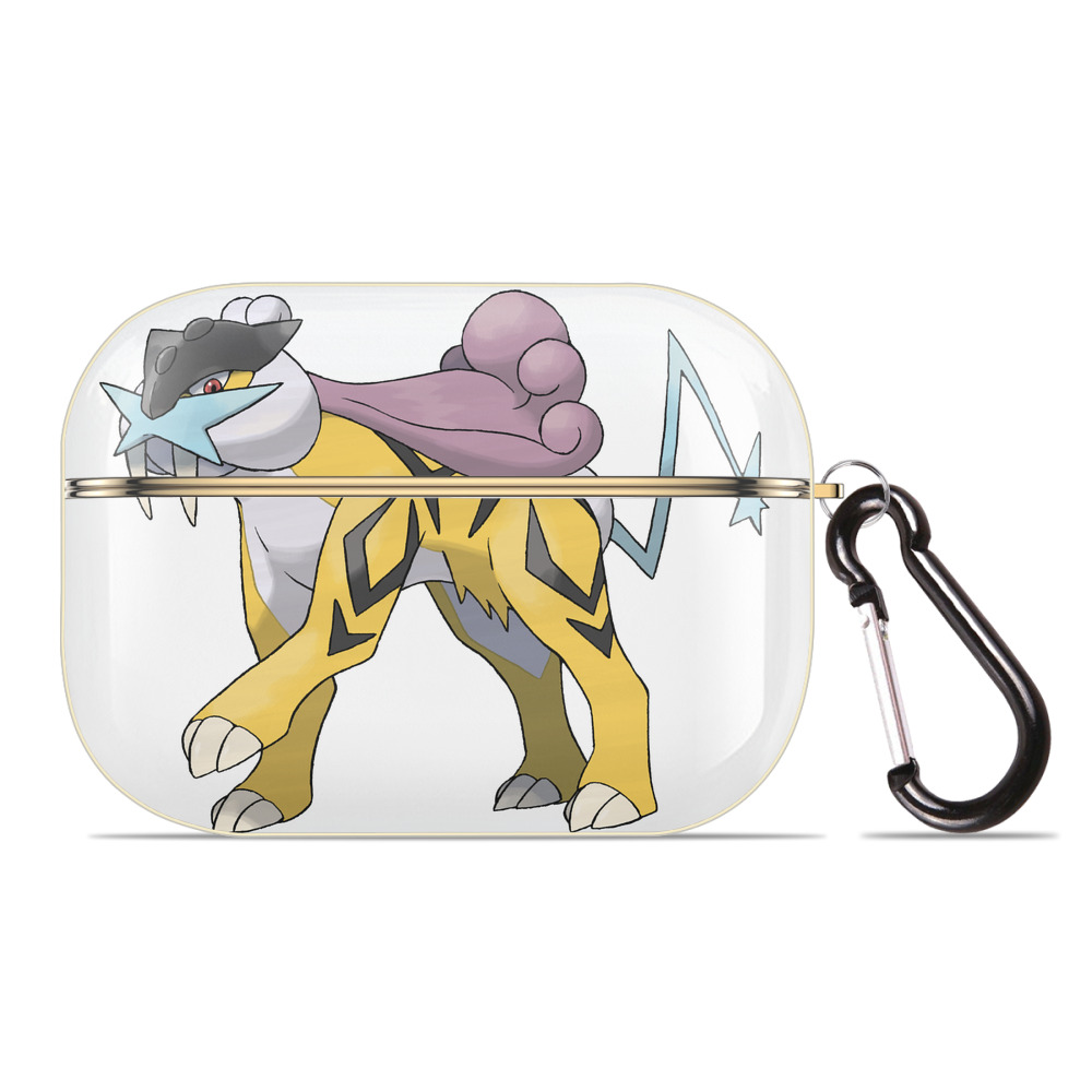 （画像用） ポケットモンスター Pokémon 【AirPods Pro用】ハードシェル保護ケース｜耐衝撃・防指紋・カラビナ付き商品仕様