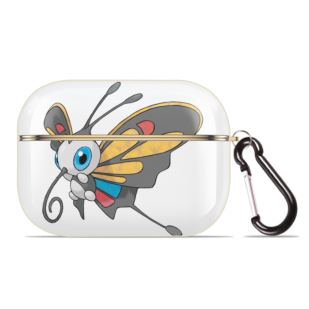 （画像用） ポケットモンスター Pokémon 【AirPods Pro用】ハードシェル保護ケース｜耐衝撃・防指紋・カラビナ付き商品仕様