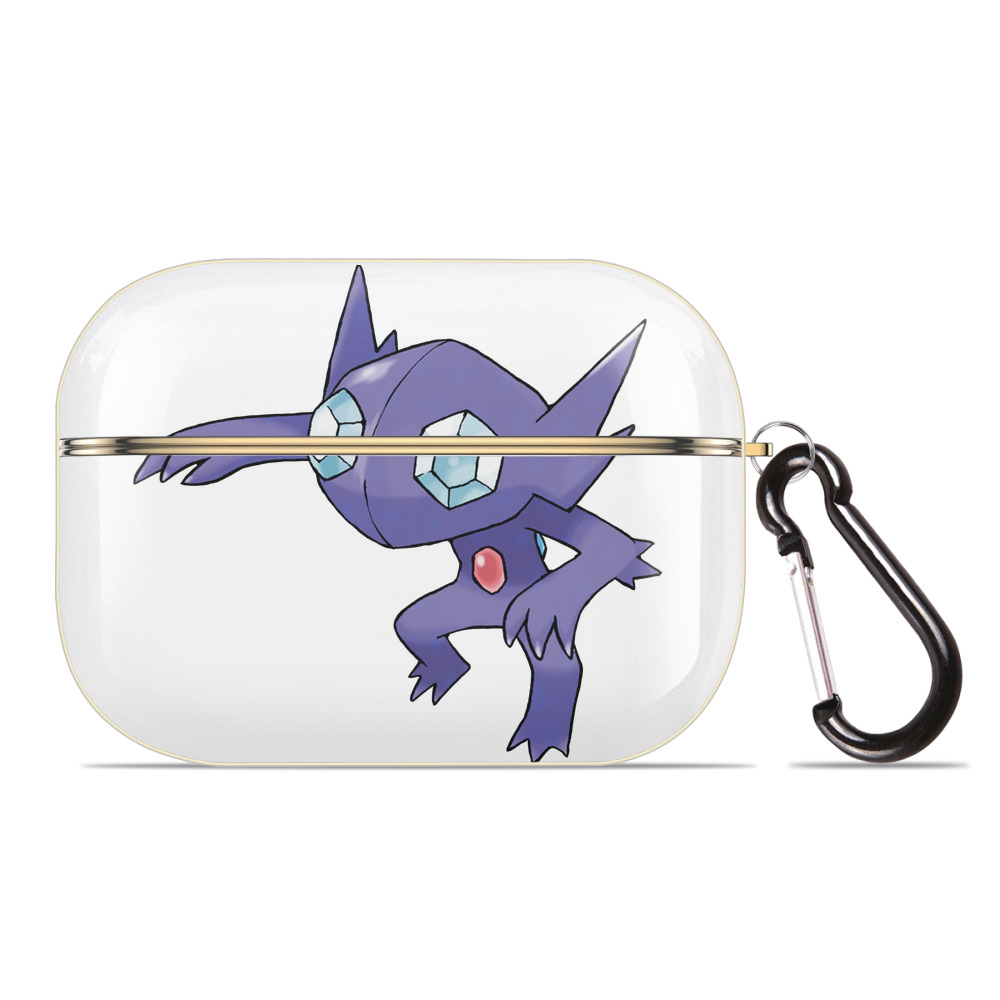 （画像用） ポケットモンスター Pokémon 【AirPods Pro用】ハードシェル保護ケース｜耐衝撃・防指紋・カラビナ付き商品仕様