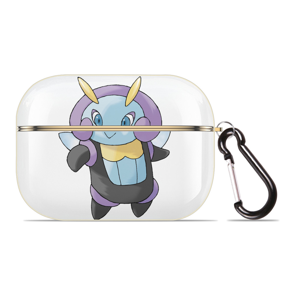 （画像用） ポケットモンスター Pokémon 【AirPods Pro用】ハードシェル保護ケース｜耐衝撃・防指紋・カラビナ付き商品仕様