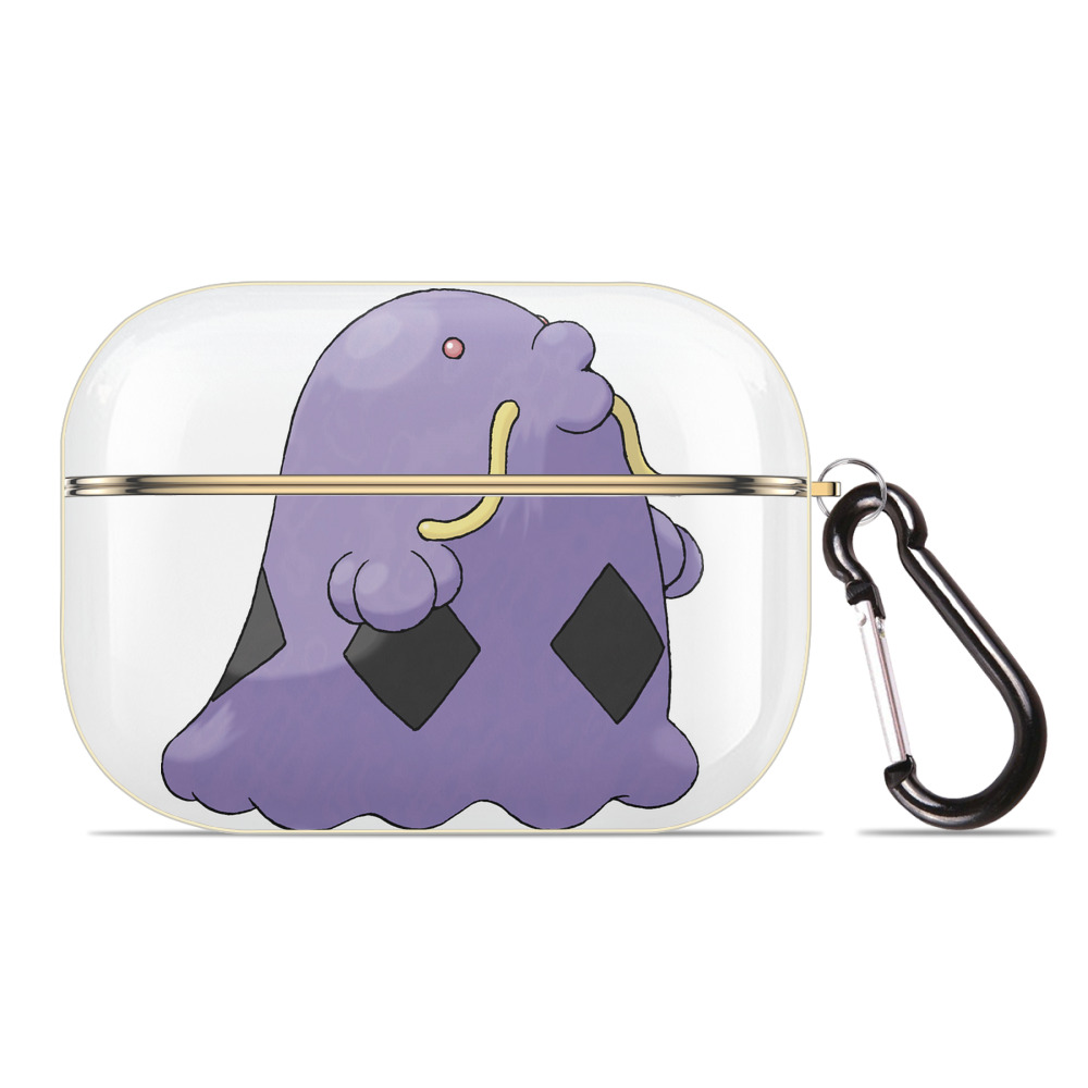 （画像用） ポケットモンスター Pokémon 【AirPods Pro用】ハードシェル保護ケース｜耐衝撃・防指紋・カラビナ付き商品仕様