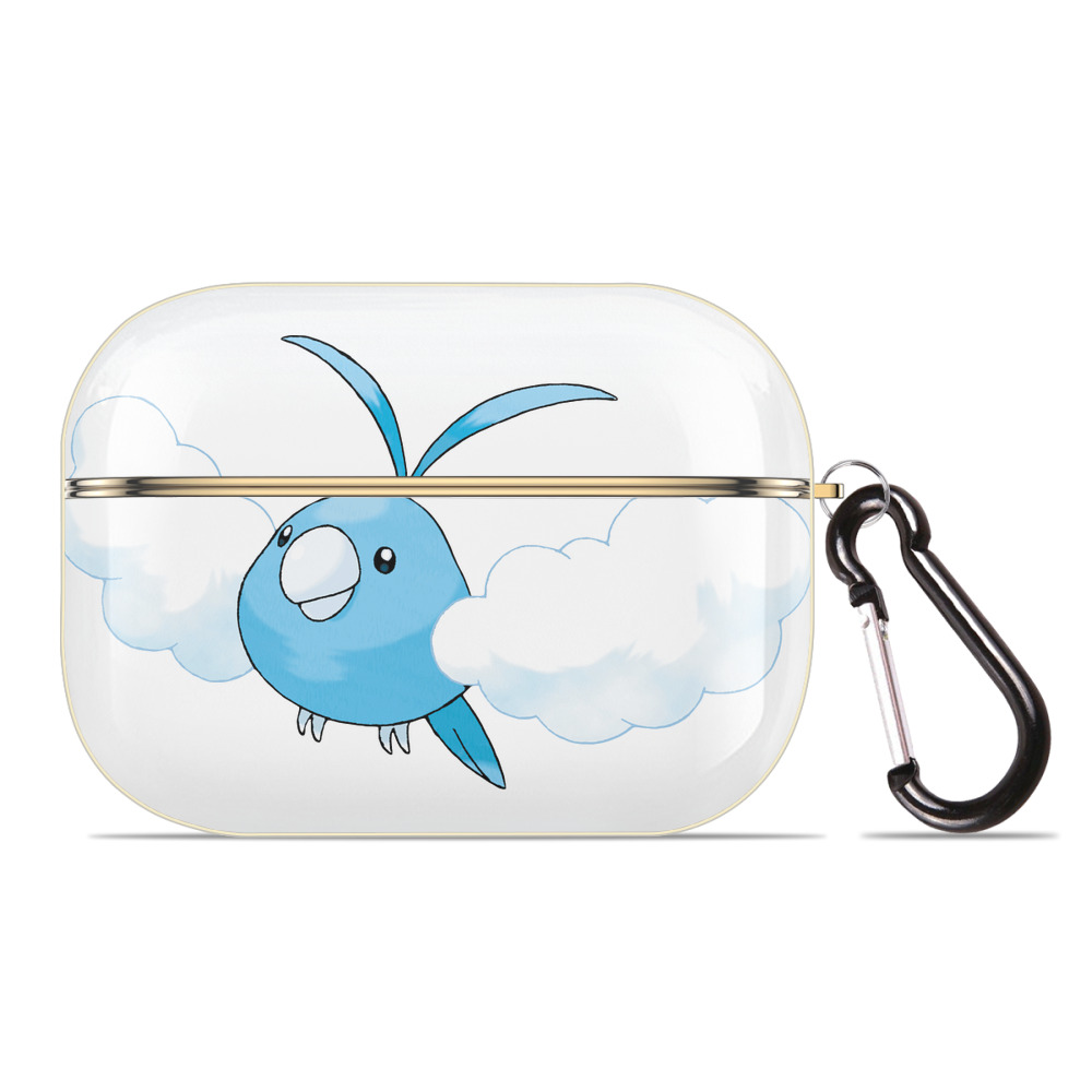 （画像用） ポケットモンスター Pokémon 【AirPods Pro用】ハードシェル保護ケース｜耐衝撃・防指紋・カラビナ付き商品仕様