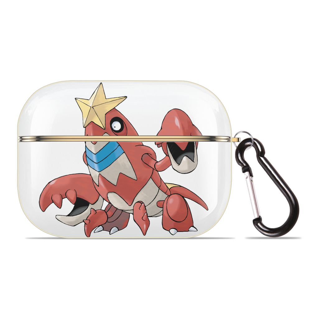 （画像用） ポケットモンスター Pokémon 【AirPods Pro用】ハードシェル保護ケース｜耐衝撃・防指紋・カラビナ付き商品仕様
