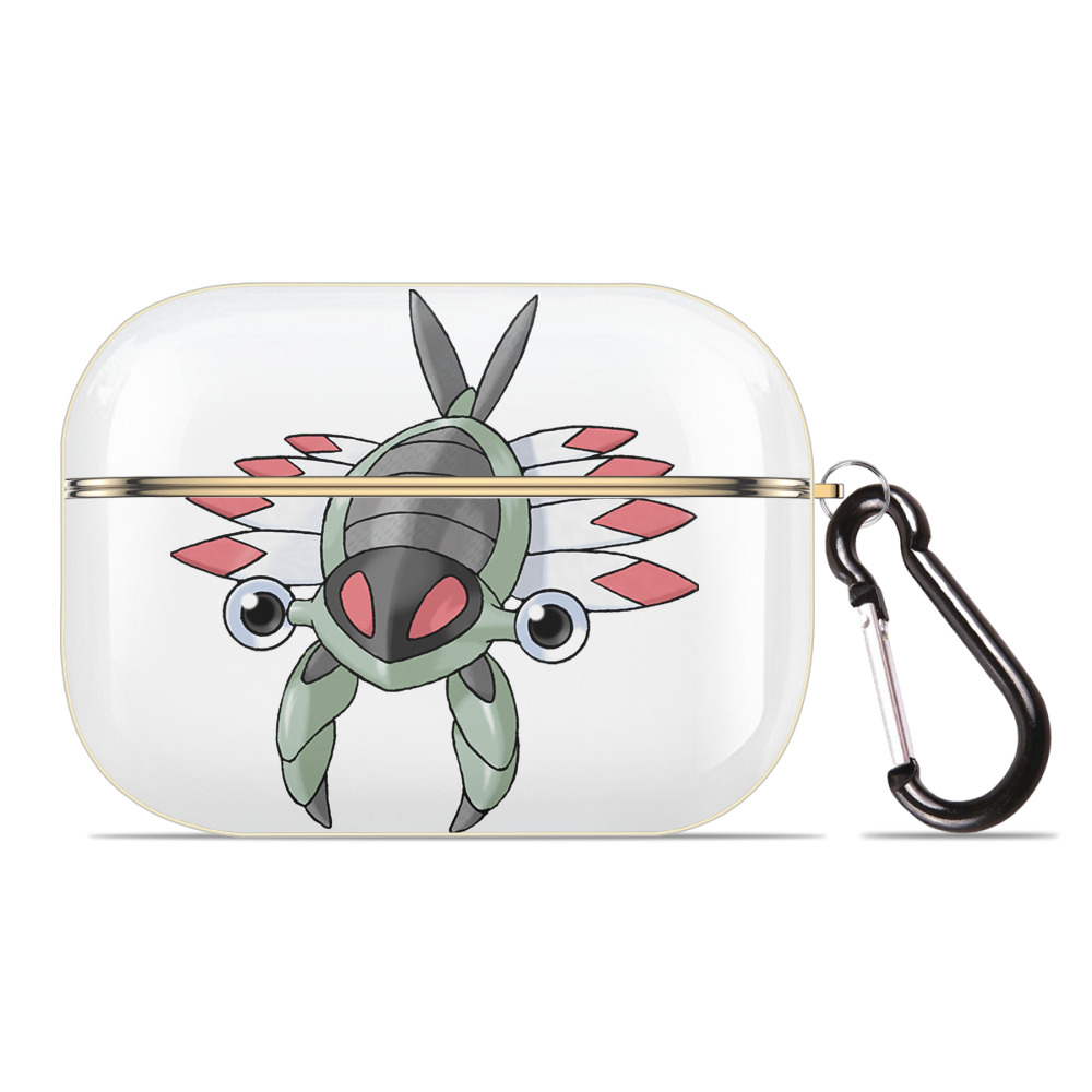 （画像用） ポケットモンスター Pokémon 【AirPods Pro用】ハードシェル保護ケース｜耐衝撃・防指紋・カラビナ付き商品仕様