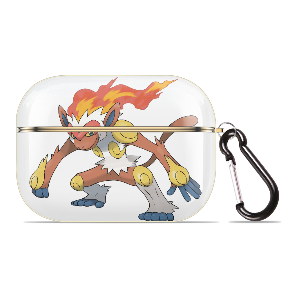 （画像用） ポケットモンスター Pokémon 【AirPods Pro用】ハードシェル保護ケース｜耐衝撃・防指紋・カラビナ付き商品仕様