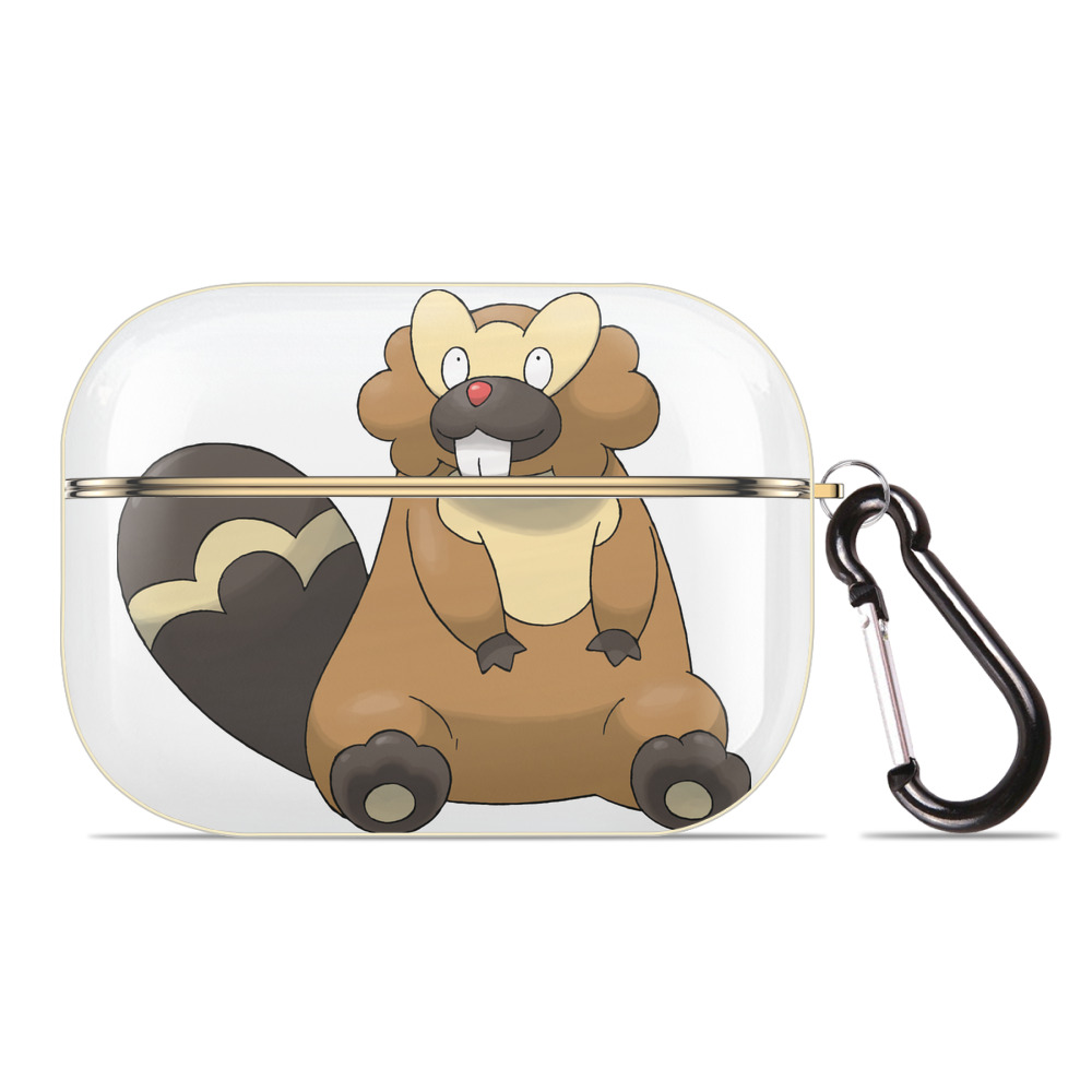 （画像用） ポケットモンスター Pokémon 【AirPods Pro用】ハードシェル保護ケース｜耐衝撃・防指紋・カラビナ付き商品仕様