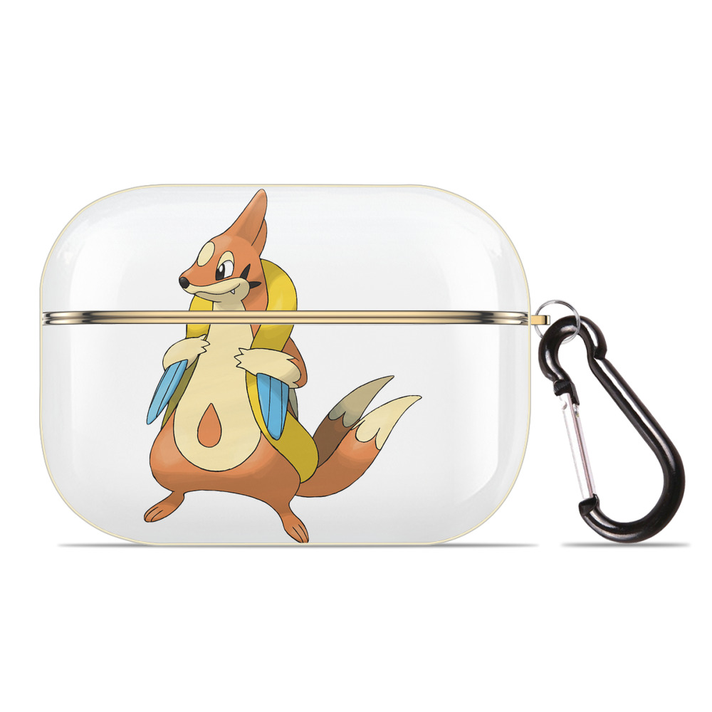 （画像用） ポケットモンスター Pokémon 【AirPods Pro用】ハードシェル保護ケース｜耐衝撃・防指紋・カラビナ付き商品仕様
