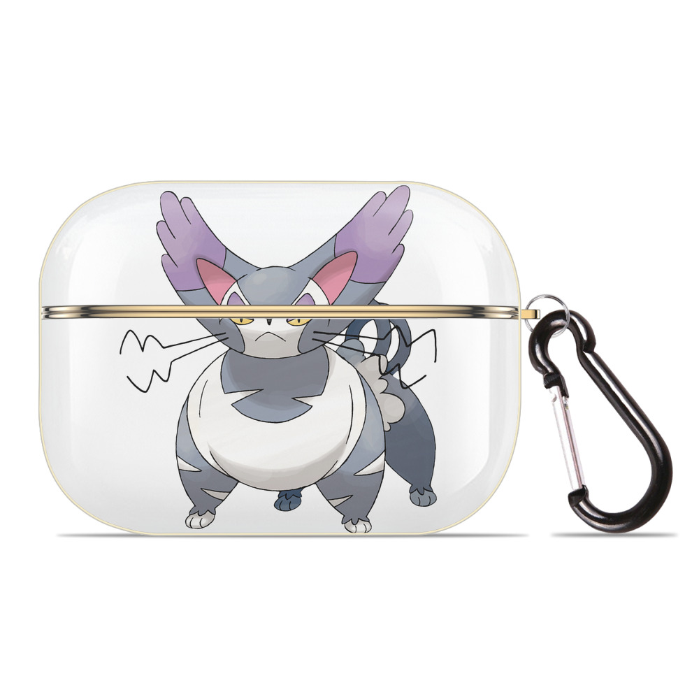 （画像用） ポケットモンスター Pokémon 【AirPods Pro用】ハードシェル保護ケース｜耐衝撃・防指紋・カラビナ付き商品仕様
