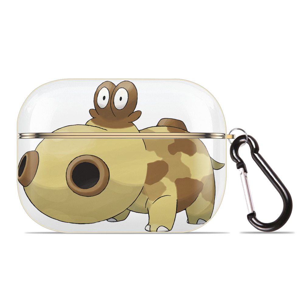 （画像用） ポケットモンスター Pokémon 【AirPods Pro用】ハードシェル保護ケース｜耐衝撃・防指紋・カラビナ付き商品仕様