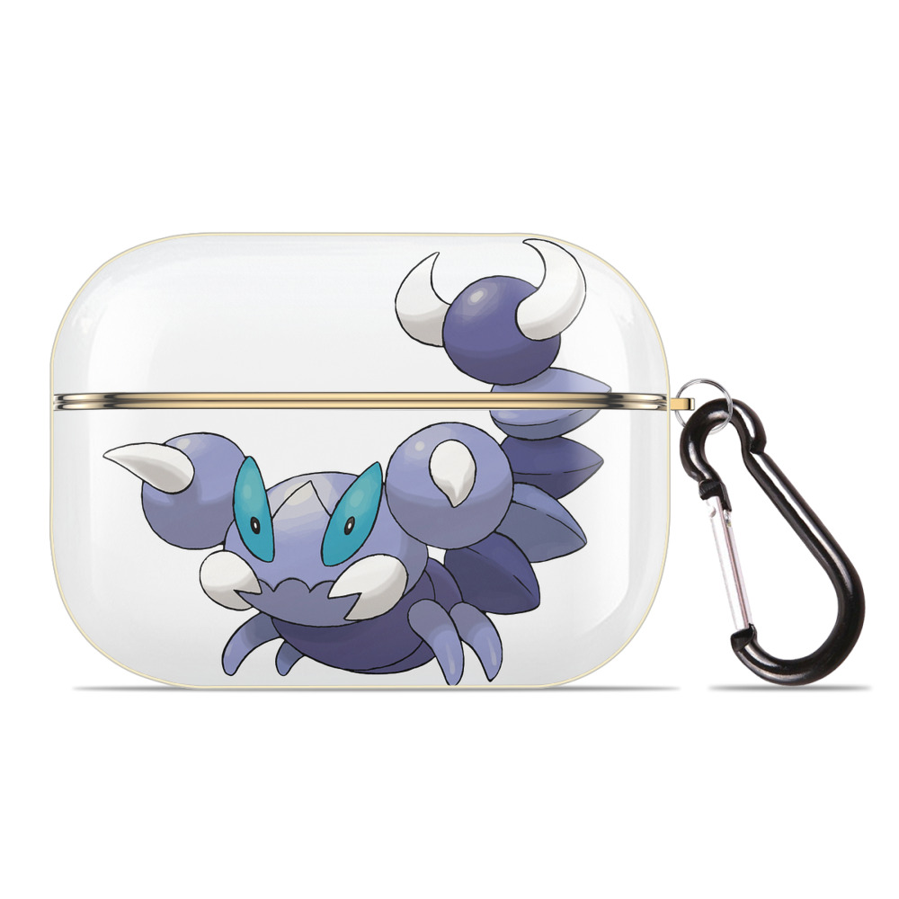 （画像用） ポケットモンスター Pokémon 【AirPods Pro用】ハードシェル保護ケース｜耐衝撃・防指紋・カラビナ付き商品仕様