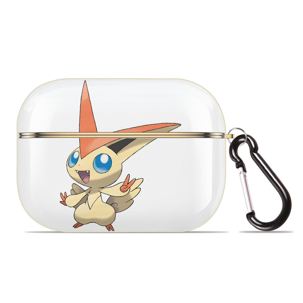 （画像用） ポケットモンスター Pokémon 【AirPods Pro用】ハードシェル保護ケース｜耐衝撃・防指紋・カラビナ付き商品仕様