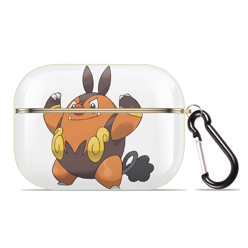 （画像用） ポケットモンスター Pokémon 【AirPods Pro用】ハードシェル保護ケース｜耐衝撃・防指紋・カラビナ付き商品仕様