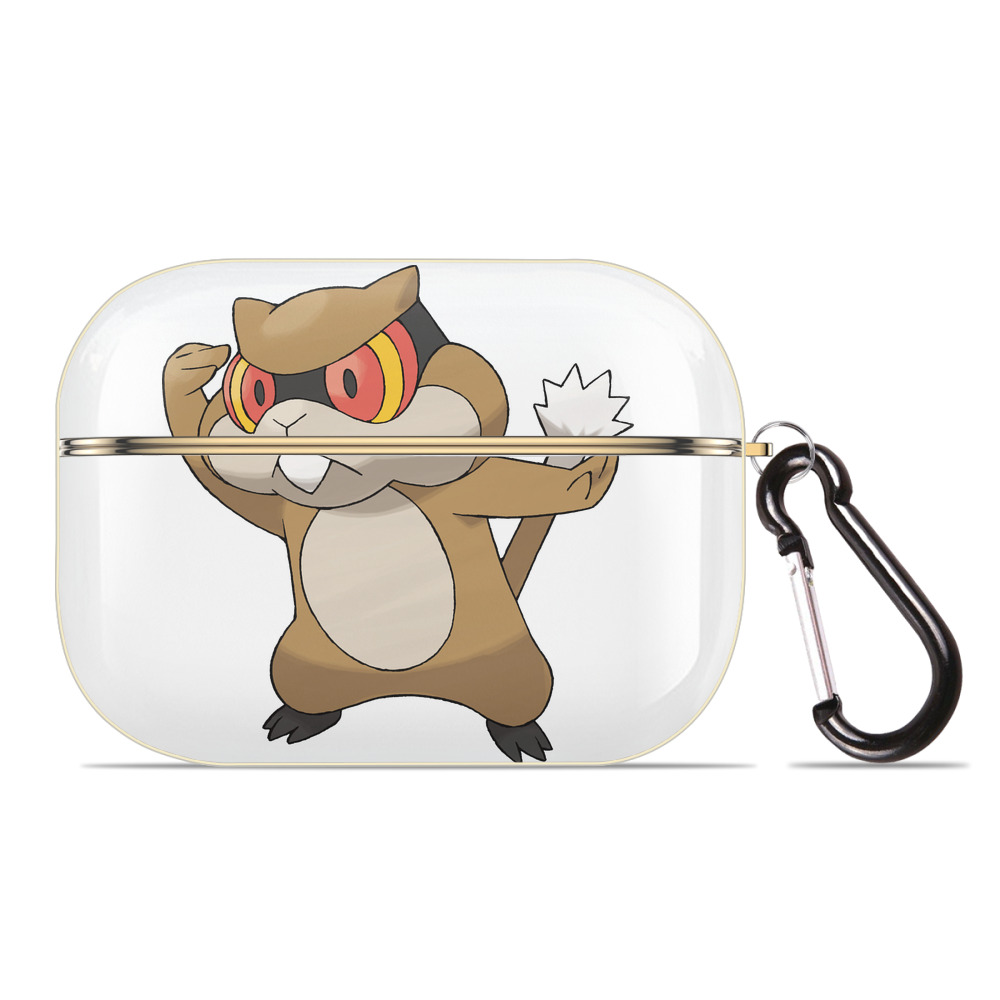 （画像用） ポケットモンスター Pokémon 【AirPods Pro用】ハードシェル保護ケース｜耐衝撃・防指紋・カラビナ付き商品仕様