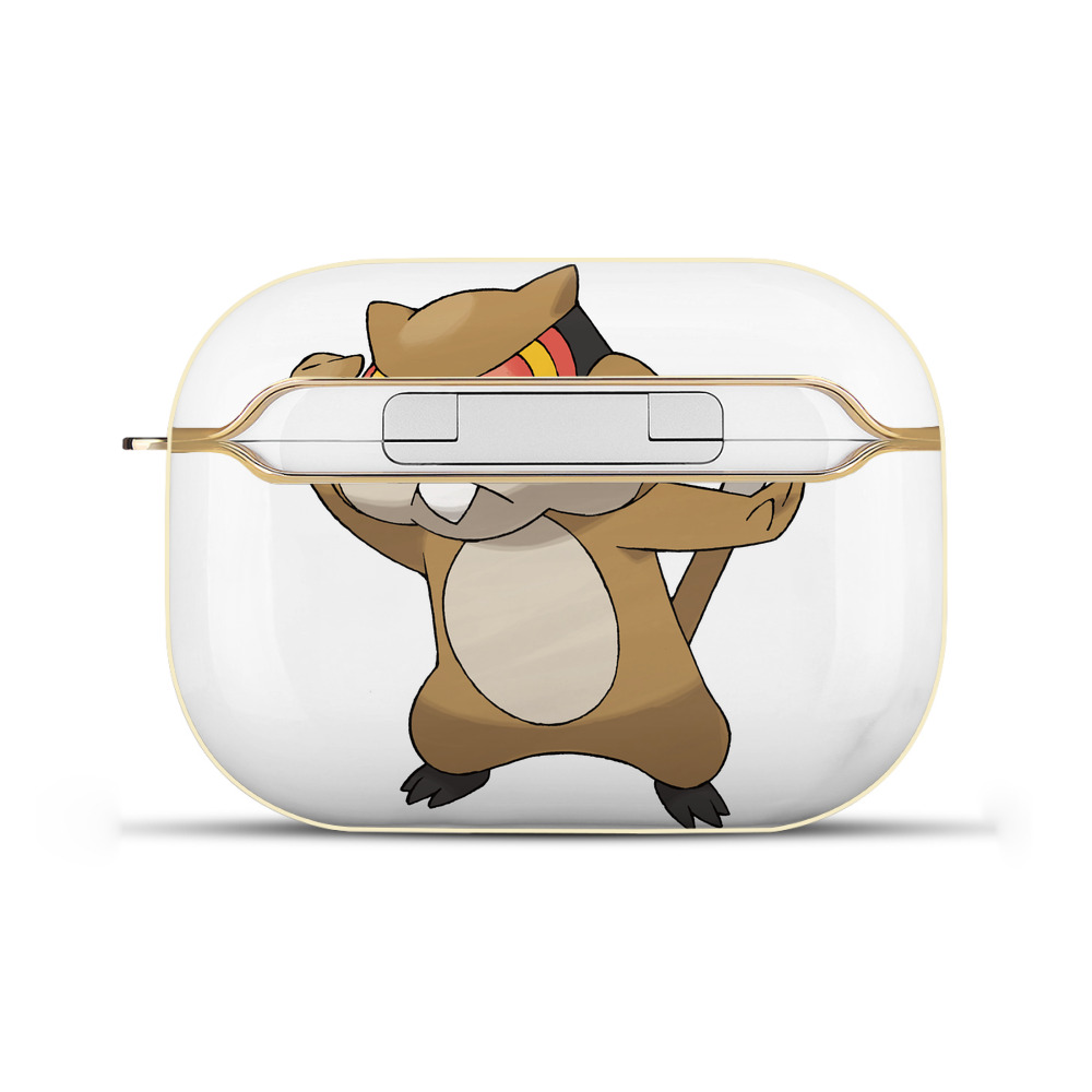 （画像用） ポケットモンスター Pokémon 【AirPods Pro用】ハードシェル保護ケース｜耐衝撃・防指紋・カラビナ付き商品仕様