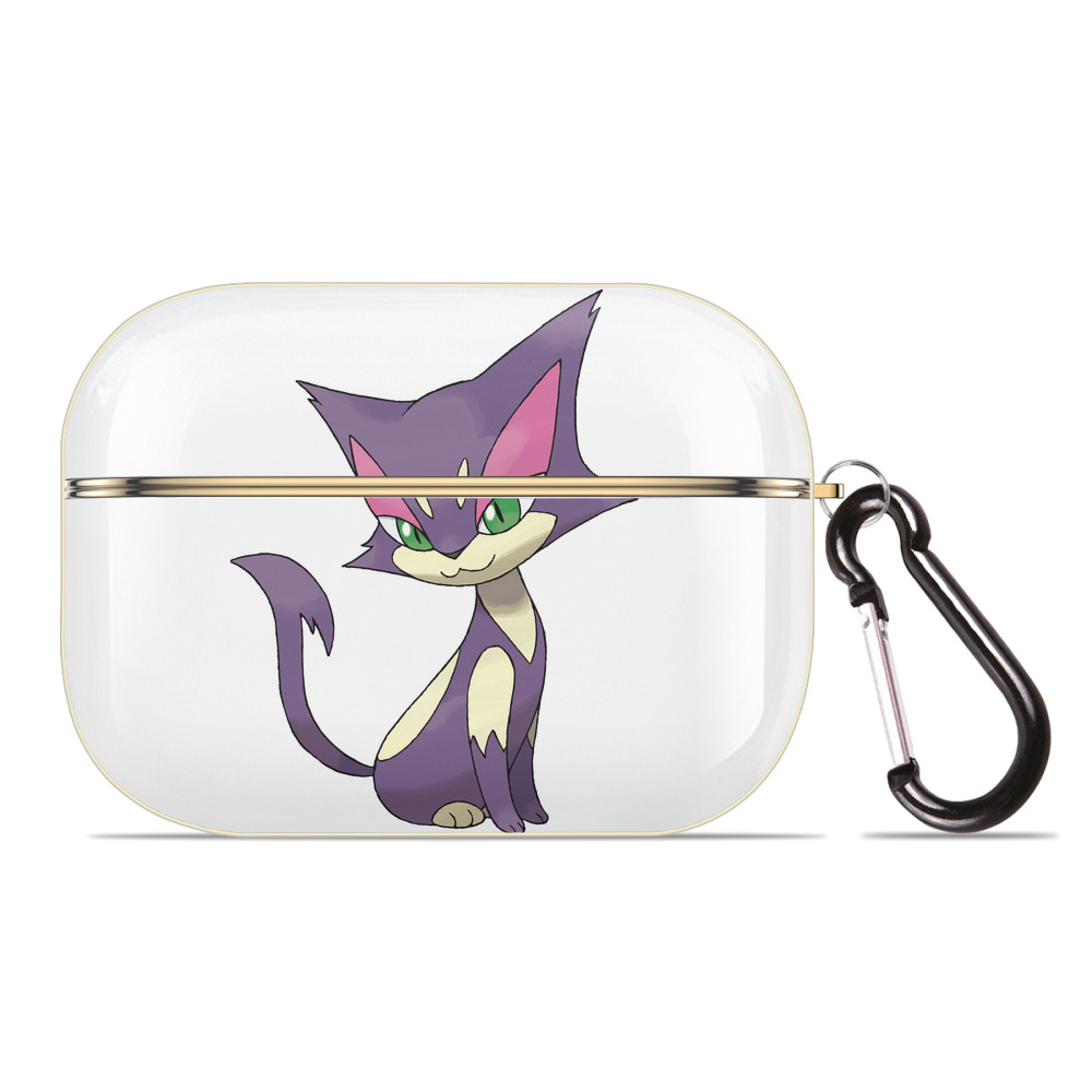 （画像用） ポケットモンスター Pokémon 【AirPods Pro用】ハードシェル保護ケース｜耐衝撃・防指紋・カラビナ付き商品仕様