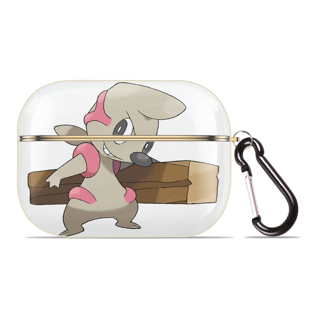 （画像用） ポケットモンスター Pokémon 【AirPods Pro用】ハードシェル保護ケース｜耐衝撃・防指紋・カラビナ付き商品仕様