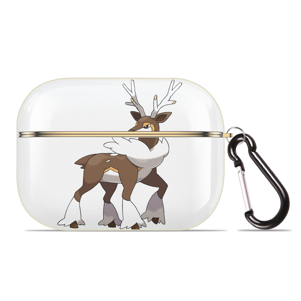 （画像用） ポケットモンスター Pokémon 【AirPods Pro用】ハードシェル保護ケース｜耐衝撃・防指紋・カラビナ付き商品仕様