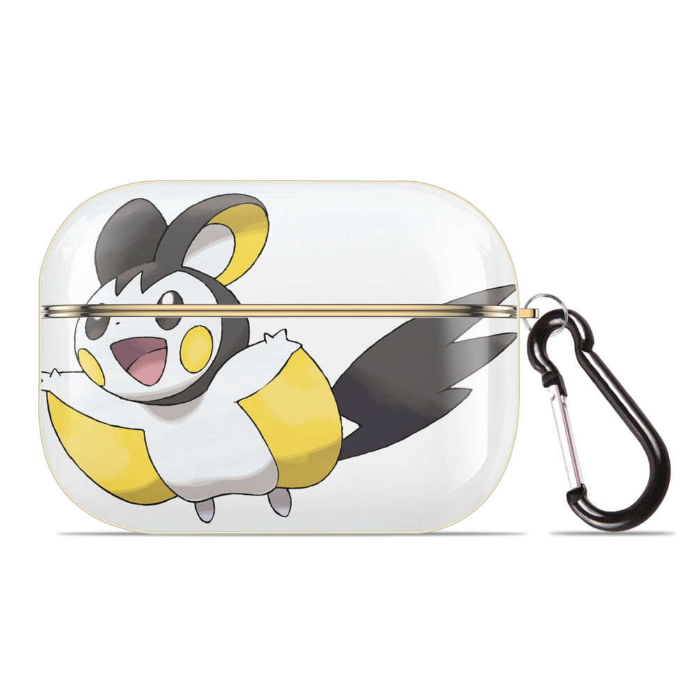 （画像用） ポケットモンスター Pokémon 【AirPods Pro用】ハードシェル保護ケース｜耐衝撃・防指紋・カラビナ付き商品仕様
