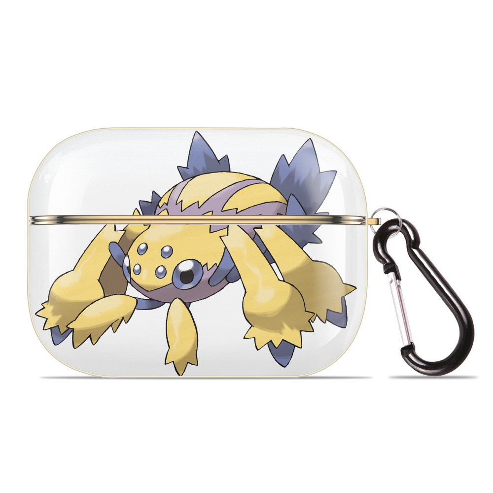 （画像用） ポケットモンスター Pokémon 【AirPods Pro用】ハードシェル保護ケース｜耐衝撃・防指紋・カラビナ付き商品仕様