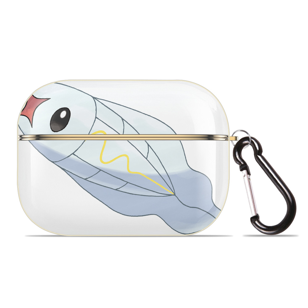 （画像用） ポケットモンスター Pokémon 【AirPods Pro用】ハードシェル保護ケース｜耐衝撃・防指紋・カラビナ付き商品仕様