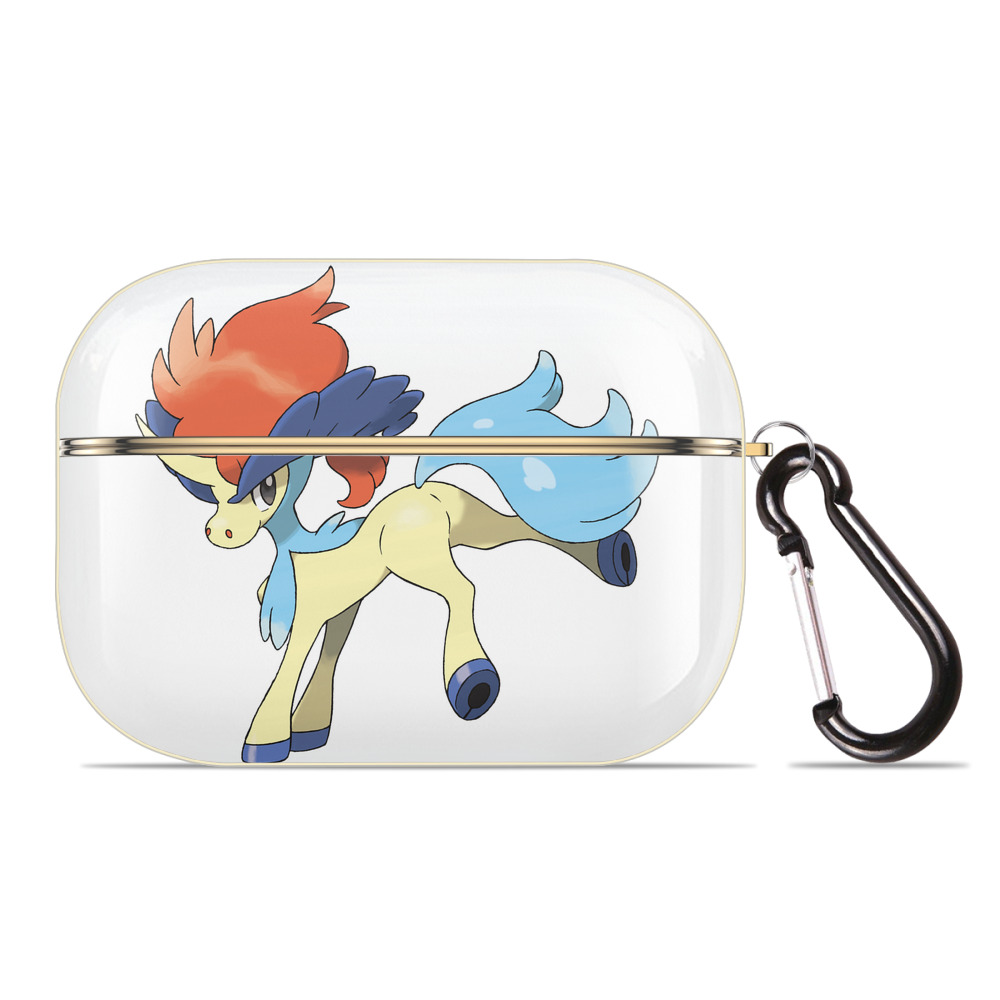 （画像用） ポケットモンスター Pokémon 【AirPods Pro用】ハードシェル保護ケース｜耐衝撃・防指紋・カラビナ付き商品仕様